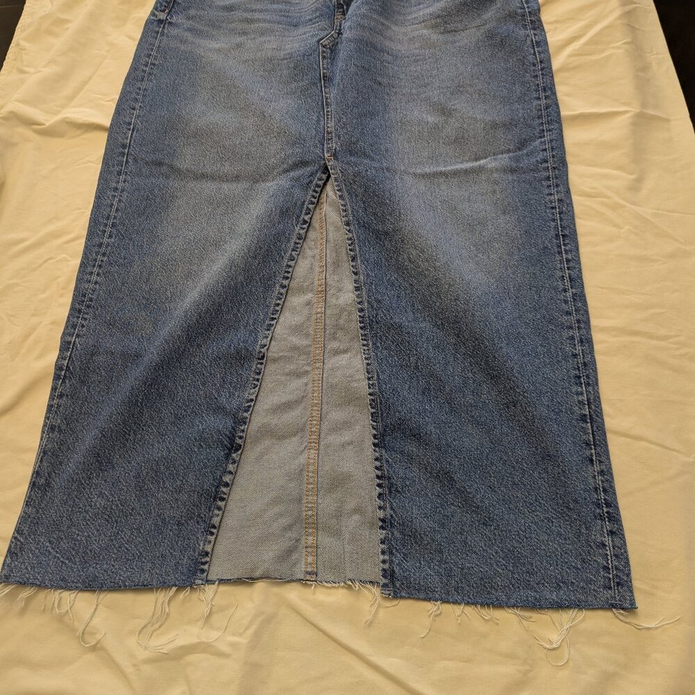 Jean Long Skirt